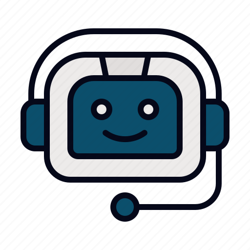 Future, robotic, electronic, communication, costumer, service, chat bot icon - Download on Iconfinder