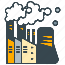 chimney, factory, industry, plant, power, smoke