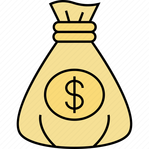 Cash, currency bag, dollar, finance, money, money bag icon - Download on Iconfinder