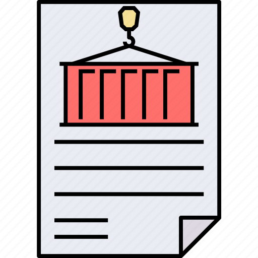 Business trading, container shipping, property trading, shipping agreement, trade agreement icon - Download on Iconfinder