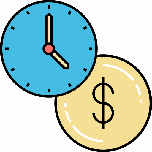 Business growth, business investment, clock investment, finance business, time investment, time working icon - Download on Iconfinder