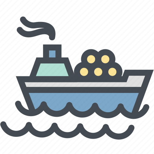 Delivery, logistic, oil, power, ship, shipping, transport icon - Download on Iconfinder