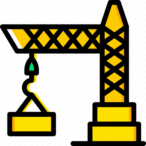 Crane, factory, industry, production icon - Download on Iconfinder
