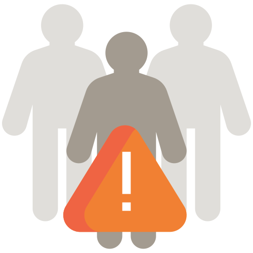 Avoid, coronavirus, crowd, dangerous, group, people, risk icon - Free download