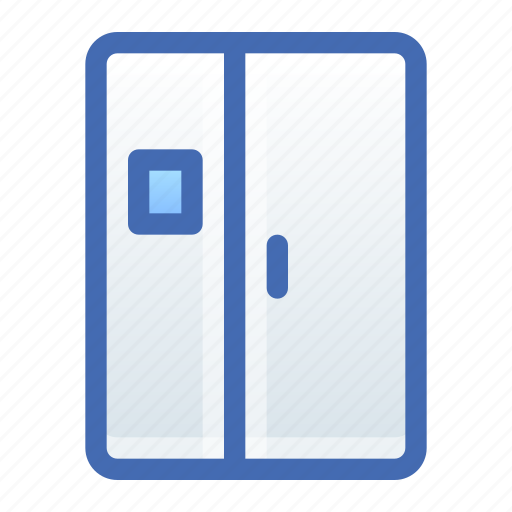 Sidebyside, fridge, refrigerator icon - Download on Iconfinder