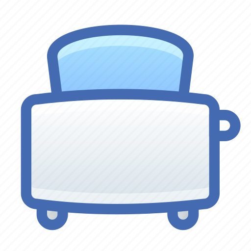 Toaster, kitchen, bread icon - Download on Iconfinder
