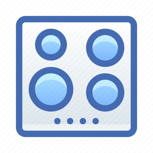 Induction, electro, stove, layout icon - Download on Iconfinder