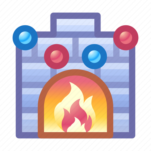 Fireplace, christmas, santa icon - Download on Iconfinder