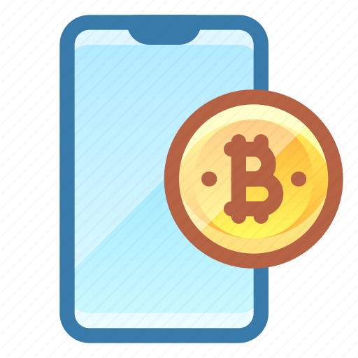 Crypto, bitcoin, mobile, app icon - Download on Iconfinder