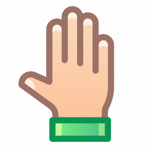 Hand, five, fingers, gesture icon - Download on Iconfinder
