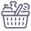groceries, food, shopping, cart, gastronomy 