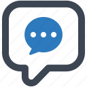 comment, message, chat, bubble, conversation, talk, communication