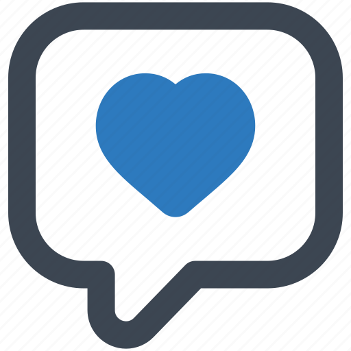 Love, favorite, comment, message, chat, heart, chatting icon - Download on Iconfinder