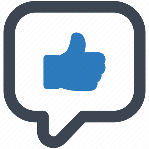 Like, comment, message, feedback, review, social media, chat icon - Download on Iconfinder