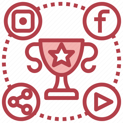 Contest, medal, megaphone, social, trophy icon - Download on Iconfinder