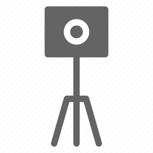 Camera, filmmaker, influencer, tripod icon - Download on Iconfinder