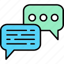 chat, comments, communication, connection, online, support, talk