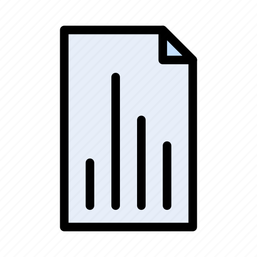Chart, document, file, graph, report icon - Download on Iconfinder