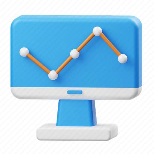 Analytics, chart 3D illustration - Download on Iconfinder