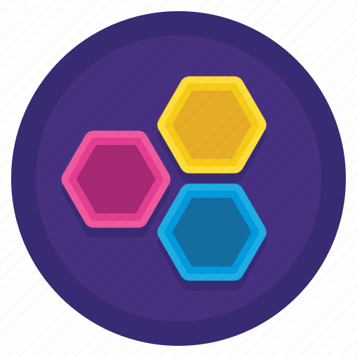 Alternating, analysis, diagram, hexagons, honeycomb icon - Download on Iconfinder