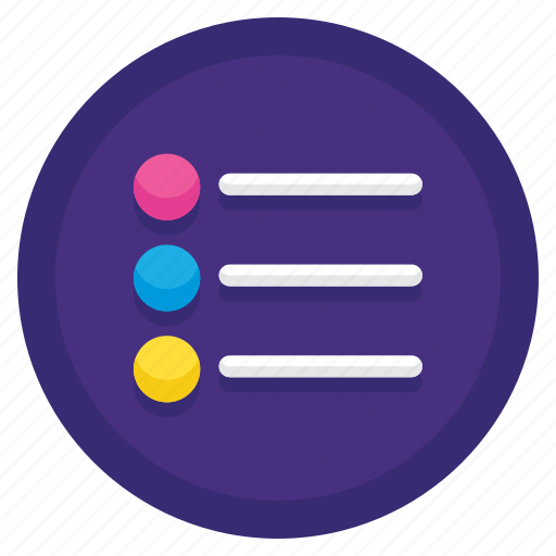 Bullet, bullet points, list, point icon - Download on Iconfinder