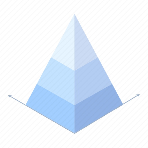 Analytics, diagram, pyramid chart, statistics icon - Download on Iconfinder
