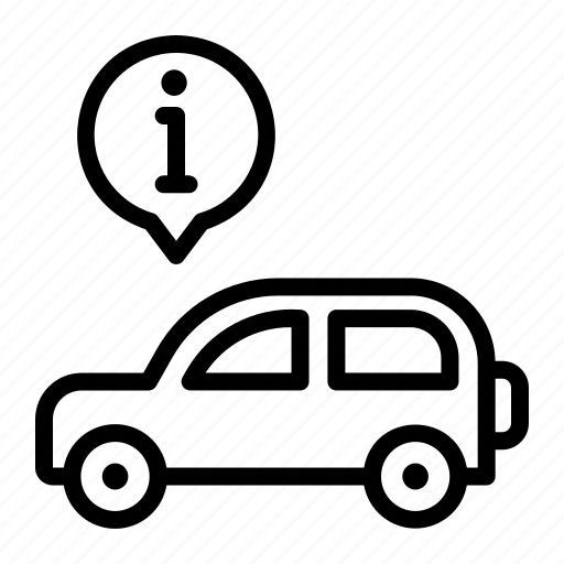 Car, transportation, buy, travel, info, information icon - Download on Iconfinder