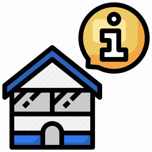 House, information, help, info, communications icon - Download on Iconfinder