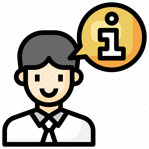 Information, help, personal, info, professions, jobs, support icon - Download on Iconfinder