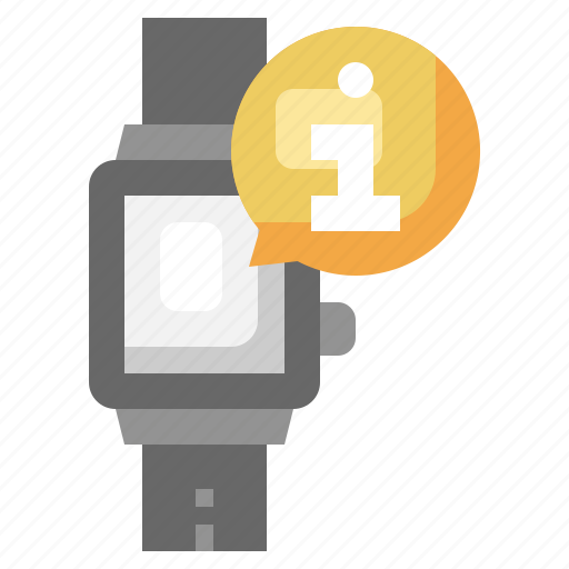 Smart, watch, wristwatch, help, information, info icon - Download on Iconfinder