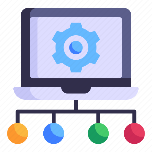 Network configuration, network setting, system network, connection setting, network maintenance icon - Download on Iconfinder