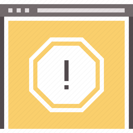 Alert, internet, message, notification, warning, web icon - Download on Iconfinder