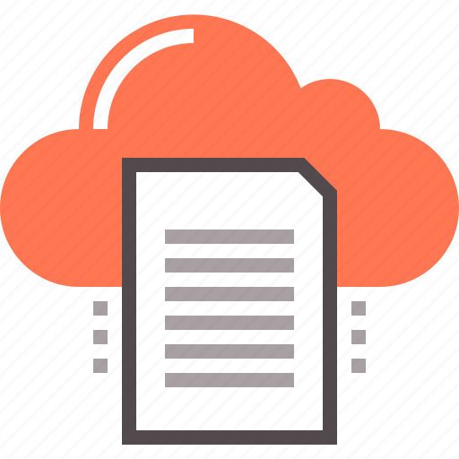 Cloud, document, file, internet, web icon - Download on Iconfinder