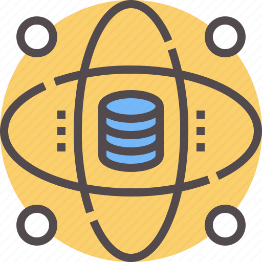 Data, database, information, network, science, server, storage icon - Download on Iconfinder