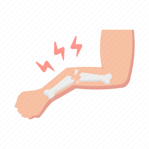 Forearm, fracture, injury, hurt, healthcare icon - Download on Iconfinder