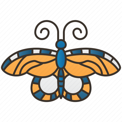 Butterfly, flower, garden, insect, nature icon - Download on Iconfinder