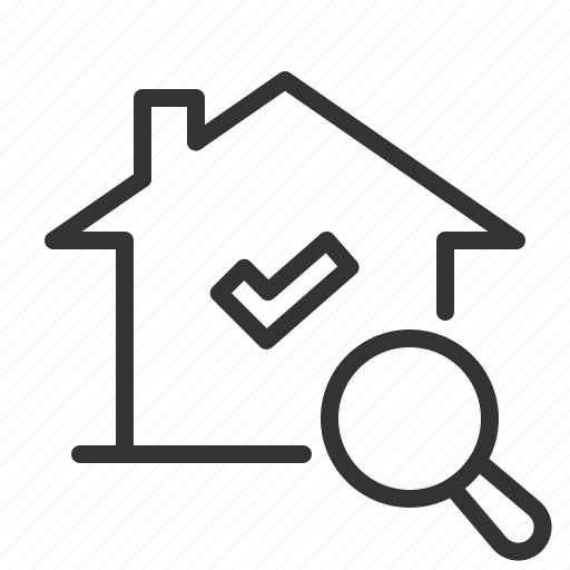 Inspection, examination, home, house icon - Download on Iconfinder