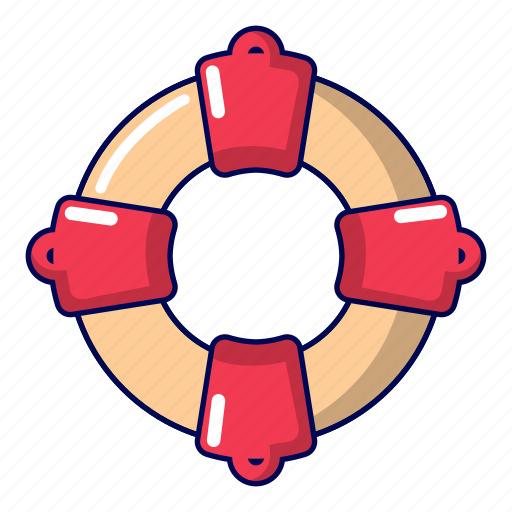 Buoy, cartoon, emergency, equipment, life, lifebuoy, object icon - Download on Iconfinder