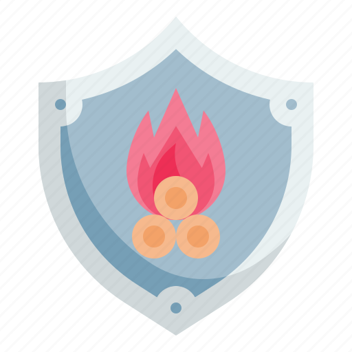 Fire, firewall, shield, server, protection icon - Download on Iconfinder