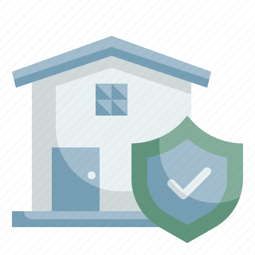 House, home, insurance, building, shield icon - Download on Iconfinder