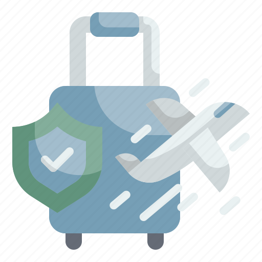 Travel, baggage, luggage, travelling, insurance icon - Download on Iconfinder