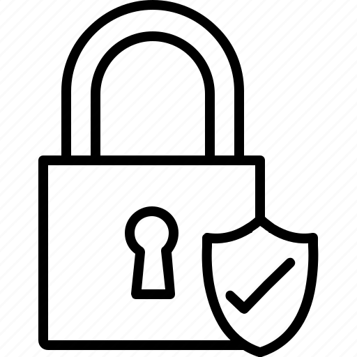 Data, gdpr, padlock, safe, secure, security, shield icon - Download on Iconfinder