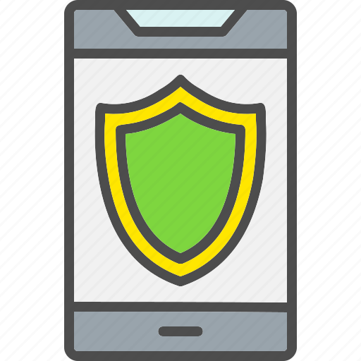 Phone, shield, smart, protection, safe, secure, security icon - Download on Iconfinder
