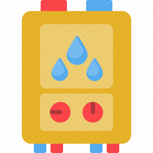 Boil, boiler, electric, equipment, heater, tank, water icon - Download on Iconfinder
