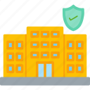 building, house, housing, and, utilities, security, shield