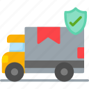 cargo, insurance, delivery, movement, truck, shield