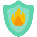 fire, flame, protection, security, shield