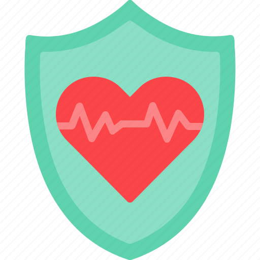 Protection, insurance, hearth, shield, healthcare icon - Download on Iconfinder