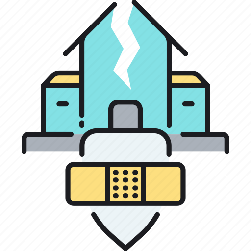Earthquake, insurance, earthquake insurance, earthquake protection icon - Download on Iconfinder