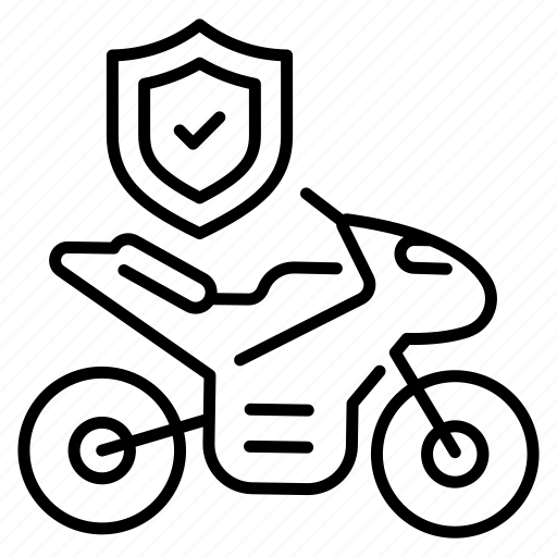 Bike, insurance, motorcycle, security, safety, protection, assurance icon - Download on Iconfinder